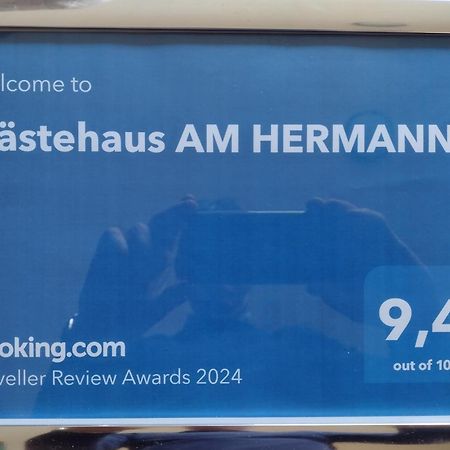 Gaestehaus Am Hermann Hoerstel Exterior photo